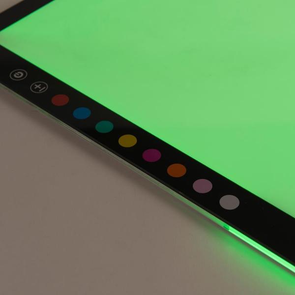 Farbwechselnde LED-Lichtplatte A3