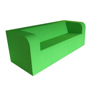 Nenko 3-Sitzer Sofa - pvc