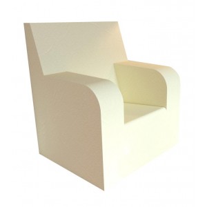 Nenko Sessel mit hoher Rückenlehne - PVC